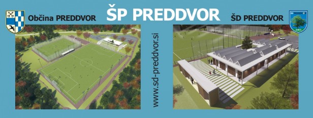 Športni park Preddvor - vizualizacija